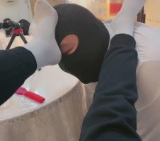 【鹿梦兮】超臭原味白袜羞辱狗 bf10040