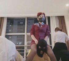 【多多】双S空姐骑马/踩踏【双视角版】bf15640