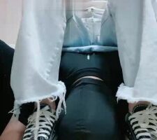 【娜美s】帆布鞋白袜原味羞辱 bf16619