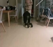 【小软】素人妹妹粉色棉袜辱狗 bf20151