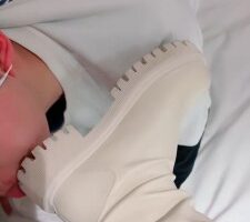 【筱七S】闻舔脏靴子黑船袜 bf21210