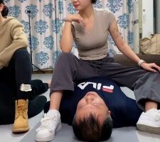 【麋鹿银儿】双S强制父子舔脏鞋臭袜 bf21334