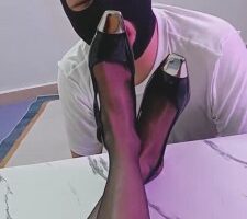 【美娜格格】高跟黑丝恋足调 bf22956