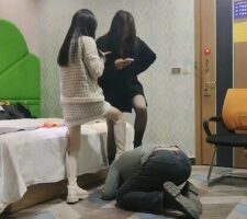 【最抗揍M】双S精神小妹暴打爆踹 bf26336