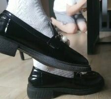 【阿喵】萝莉主皮鞋白袜踩踏喂食 bf26480