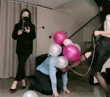 【美蒂莎】御姐双S-头爆气球/高跟碾压sp【双视角版】 bf33584