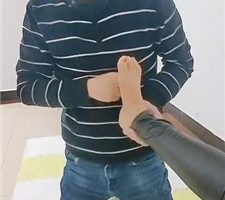 【广东迪迪】双S-踩踏/丝袜棉袜恋足舔【双视角版】 JS231202-14