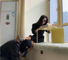 【辣姐】贱奴养成计划-迷恋靴子黑丝美腿 JS240207-3