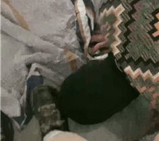 【欣欣子】桌底视角-脏鞋原味白袜踩狗 JS240322-2