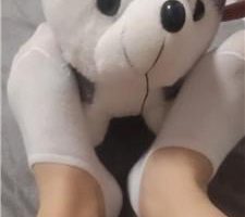 【玥玥】学生主-原味船袜裸足玩狗 JS240512-17