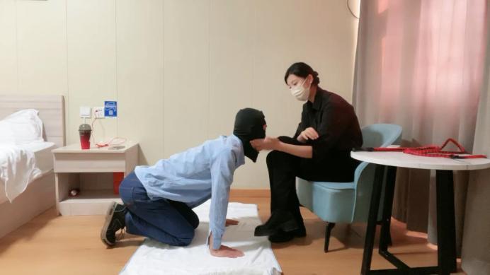 【念轩】白领S-暴力踢踹/白袜塞嘴气味辱 bf45076