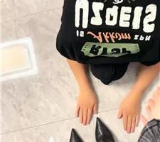 【婉婷殿下】骑马转胯/强制闻长靴肉丝脚/清理脏鞋 JS241024-6