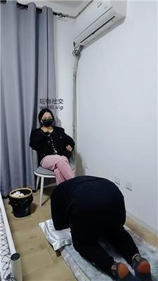 【上海汤圆】舔脏鞋白袜/sp鞭打 JS241123-5