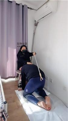 【上海汤圆】裸足踩虐/衣叉抽打 JS241130-2