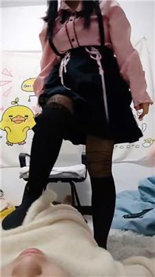 【南宁木木】原味及膝黑袜蹂躏狗脸 bf48458