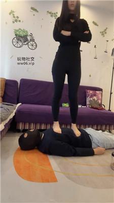 【偏不】瑜伽裤坐脸窒息/站狗背跳踩 bf48765