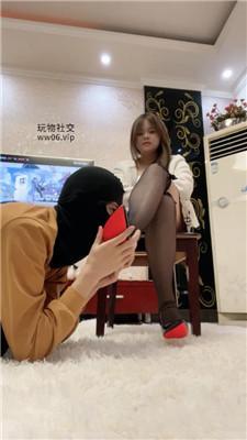 【小菀】黑丝高跟美腿虐发骚奴 JS250101-11