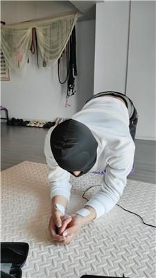 【宝宝大人】闻舔白棉袜/囚禁狗笼+刑架 JS250118-35