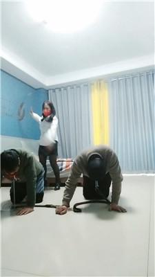 【沐颜】双M-骑马转胯-重度鞭打【双视角版】 JS250204-8