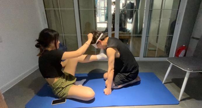 【萝莉酱】娜娜调皮玩弄狗m ACYC-1958