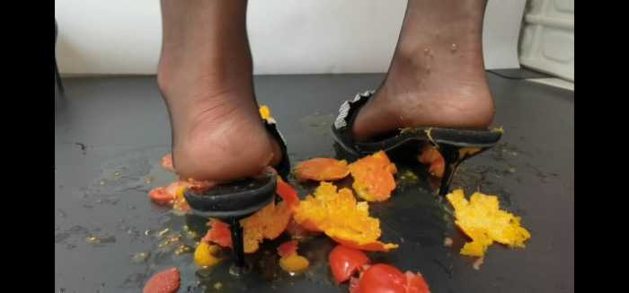 希子超美黑丝高跟果酱制作 YC-250225-3