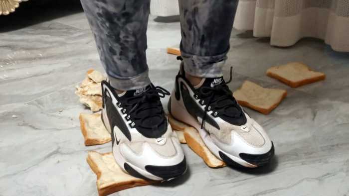 【大美】12片吐司擦拭清理Nike跑鞋 YC-250314-3