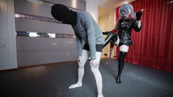 [MagicIMirror 魔镜少女]—明日方舟w的踢裆踩踏 MM-250809