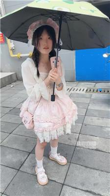 【JonyZ】可爱素人S粉鞋白袜踩 JS250911-1