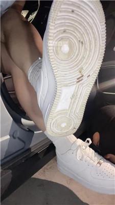 【李园长】户外-小白鞋白棉袜羞辱 JS250914-41