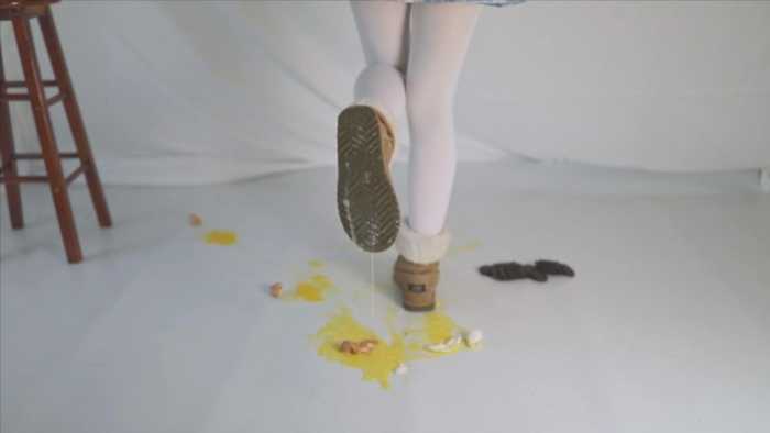 雪地靴踩鸡蛋奥利奥 JS251025~5