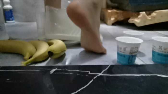 透明靴里踩牛奶香蕉 JS251115~5