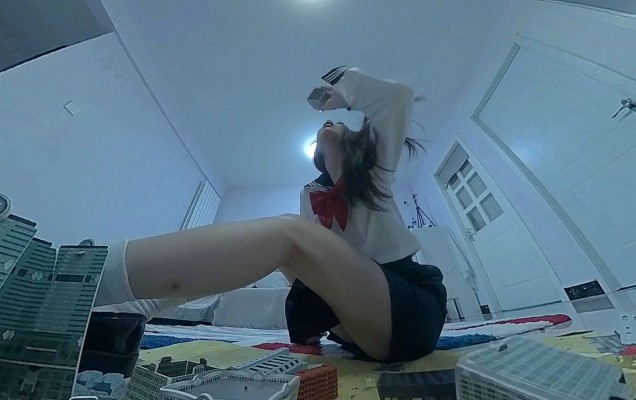 【GTS-VR】JK气质女神の血色机场大屠杀 JS251218~7