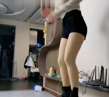 【麋鹿银儿】双S站在狗身上健身 bf21782