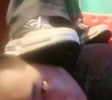 【明明】KTV帆布鞋原味棉袜玩狗【下】 JS23040201