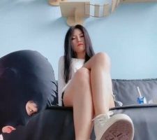 【甜一】帆布鞋白袜-深喉/胯下磕头/舔脏鞋吃袜子 bf31997