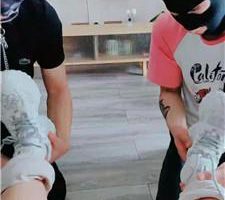 【丝丝清欢】双奴-晨跑后原味鞋袜虐【完整版】 JS240423-3