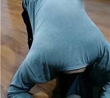 【冷魅夫妻】绿帽奴跪舔黑丝高跟/脚喂酸奶 JS240430-2