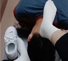 【奇了怪了】运动鞋原味白袜气味虐 JS241103-19