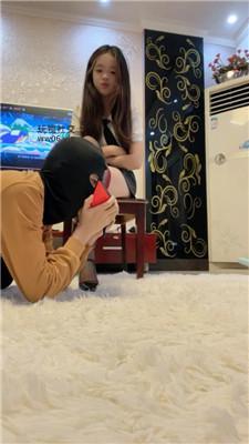 【珈怡】高跟黑丝狂舔/鞭打/虐乳 JS250102-2