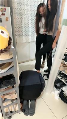 【苒溪】双S-脏鞋素人主-伺候姐妹花回家【双视角版】JS250117-06